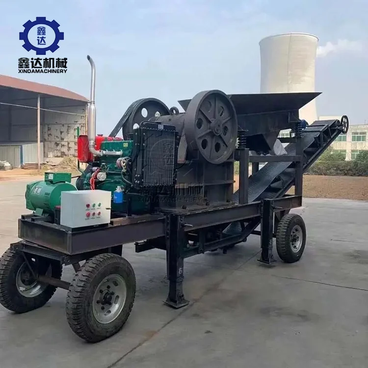 Mobile Crusher Easy To Install And Control Popular Stone Crusher For Sale