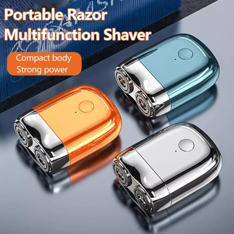 2023 New Shaver Mini Portable Pocket Shaver Wholesale Custom Logo Men Rechargeable Electric Shavers Electric Razor