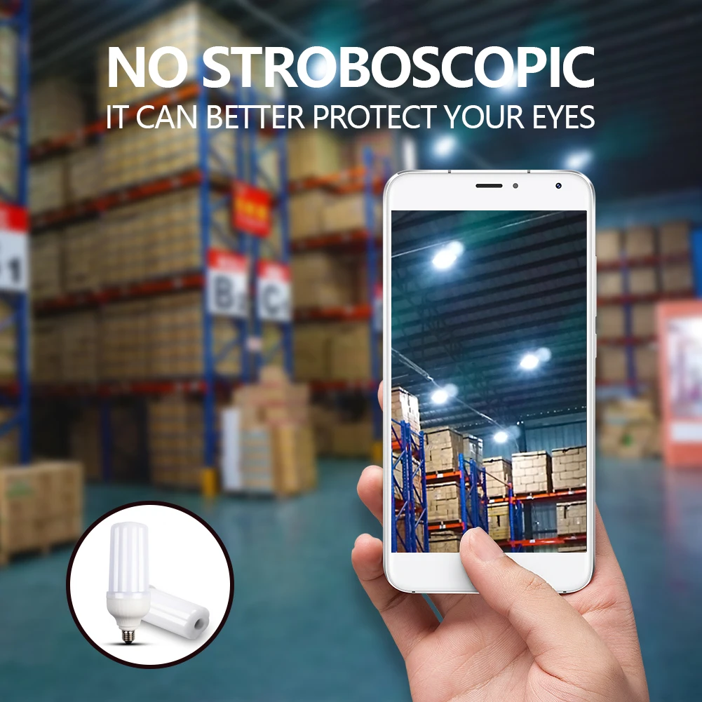 The New 85V-265V B22 E27 25W 35W High Lumen No Flicker Led Lamp Corn Bulb