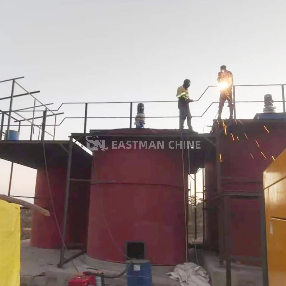 Gold Carbon In Pulp processing Line Gold CIL Plant Processing Equipment in Zimbabwe