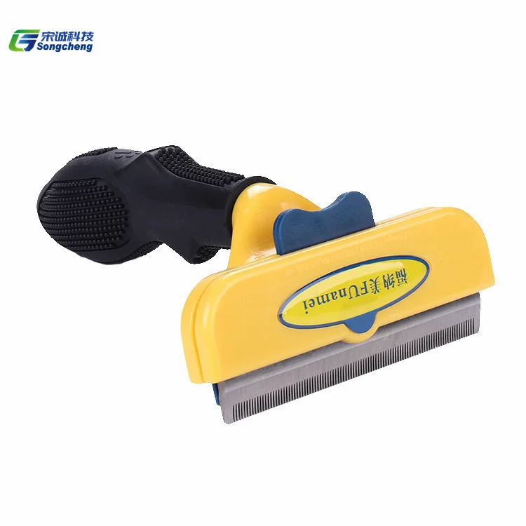 Professional Dog Hair Trimmer Stainless Steel Hair Fur Remover Combs Deshedding Tools Fur Eliminator For Long Hair Dog