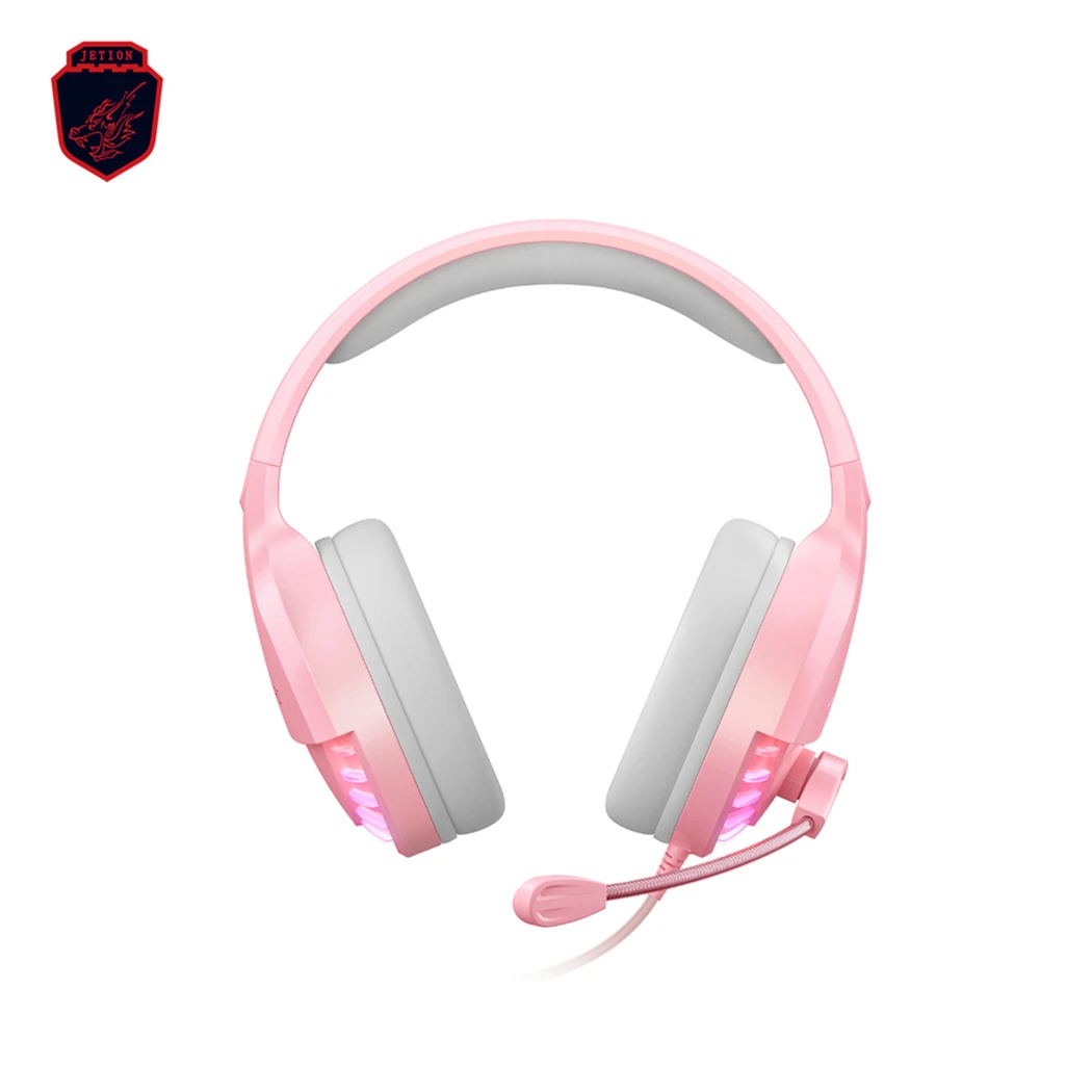 
HD voice Star awn colorful breathing lamp Thickened sponge head beam Wired Gaming Headphone for Professional Games/Players 