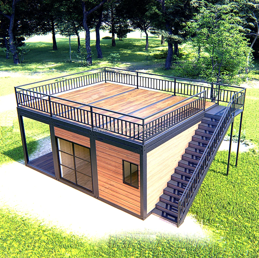 China Movable Modular Prefab Portable Homes Wooden Tiny prefabricated house