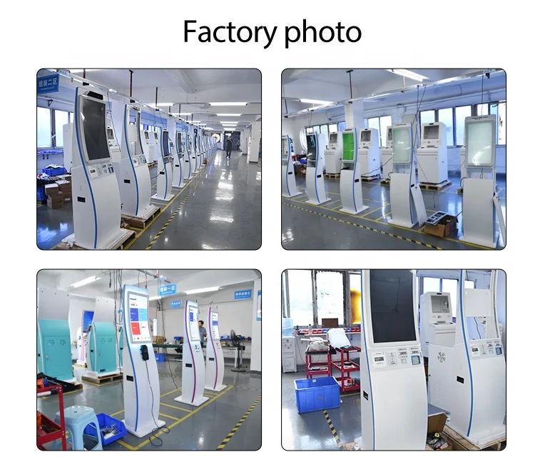 23.6 32 inch self service order payment curved touch screen kiosk barcode scanner kiosk for chain store restaurant