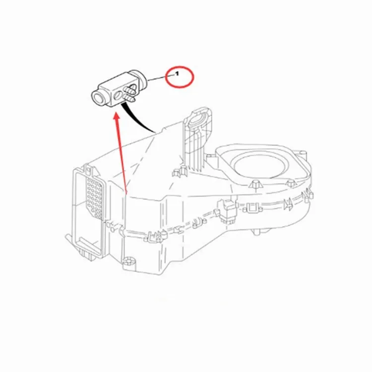 Expansion valve 646197 95663104 for Citroen ZX AX Fukang Elysee