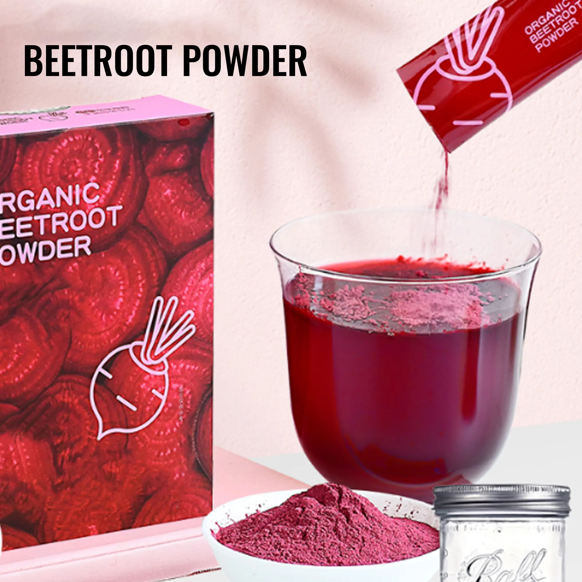 private label health supplements Nutrition Beets Drink Mix Superfood Powder for men and women