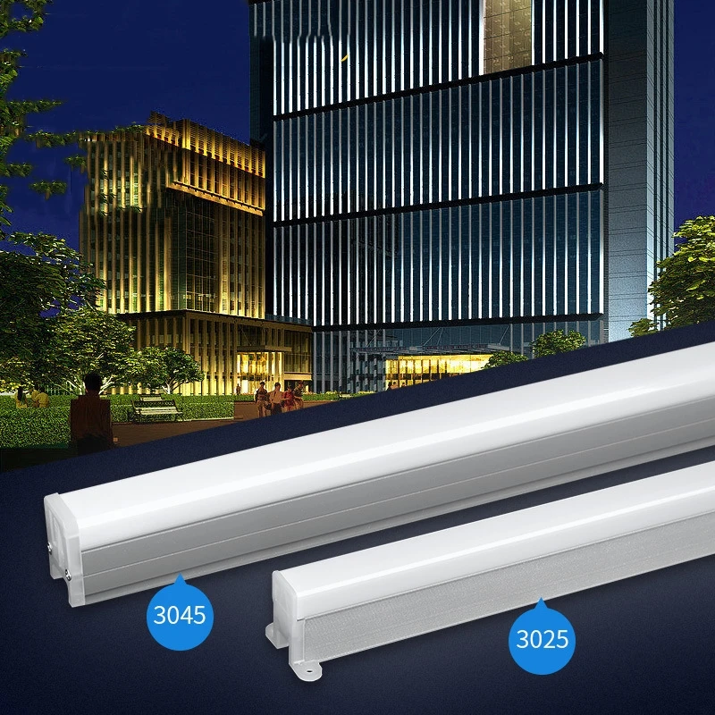 Hot Sell Smd 5050 SPI Rgb Light Bar LED Rgb Ttube Light LED Pixel Bar DMX Building Facade LED Lights Pixel Tube
