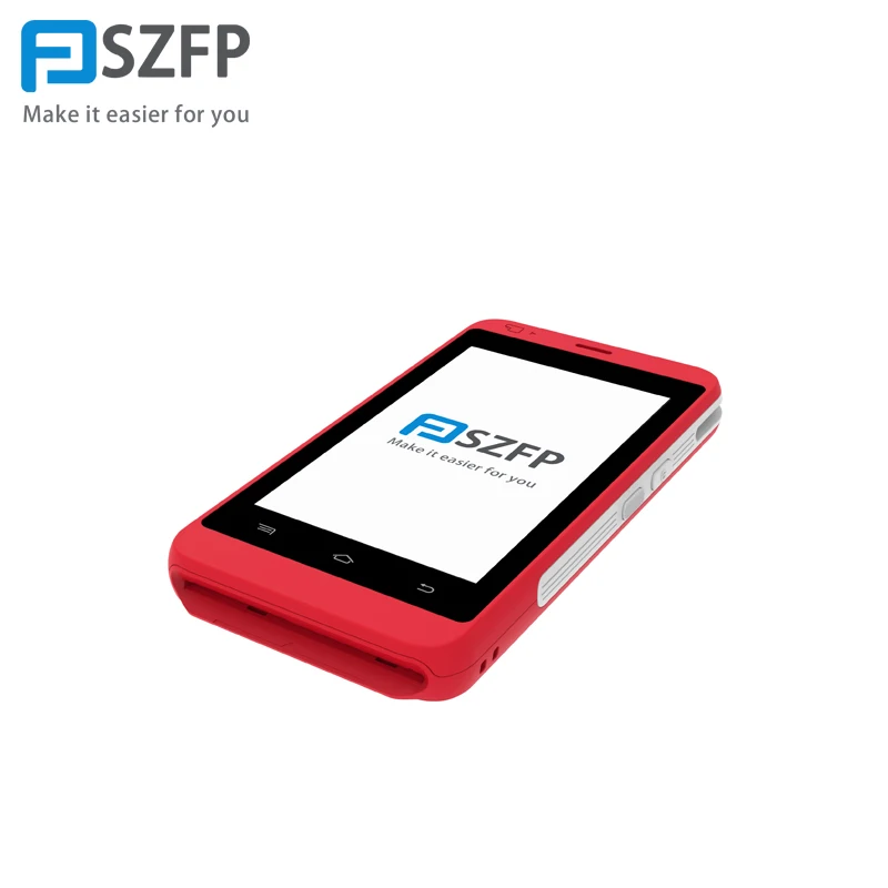 4-дюймовый программируемый Портативный 4G Wifi Android 10 OS EMV NFC smart POS-терминал без