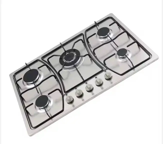 High Quality Gas Cooktops Burner Gas Hob Tempered Glass Top Cooker Stove Kitchen Appliances for Household Cooking