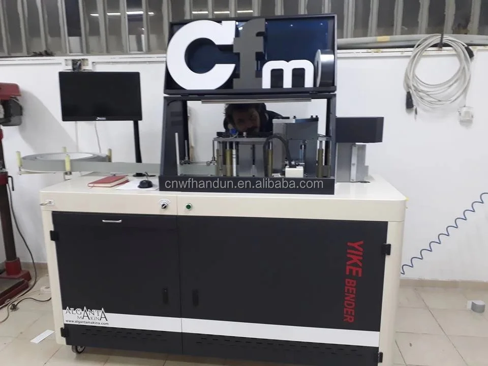 
Stainless steel and aluminum Auto channel letter bending machine Channel letter bender CE Certificate 