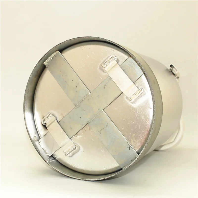 5L Aluminum Alloy Small Milk Bucket Handle CNC Machined Steel Small Metal Barrels Sealed Bucket Machinery Milling Stainless
