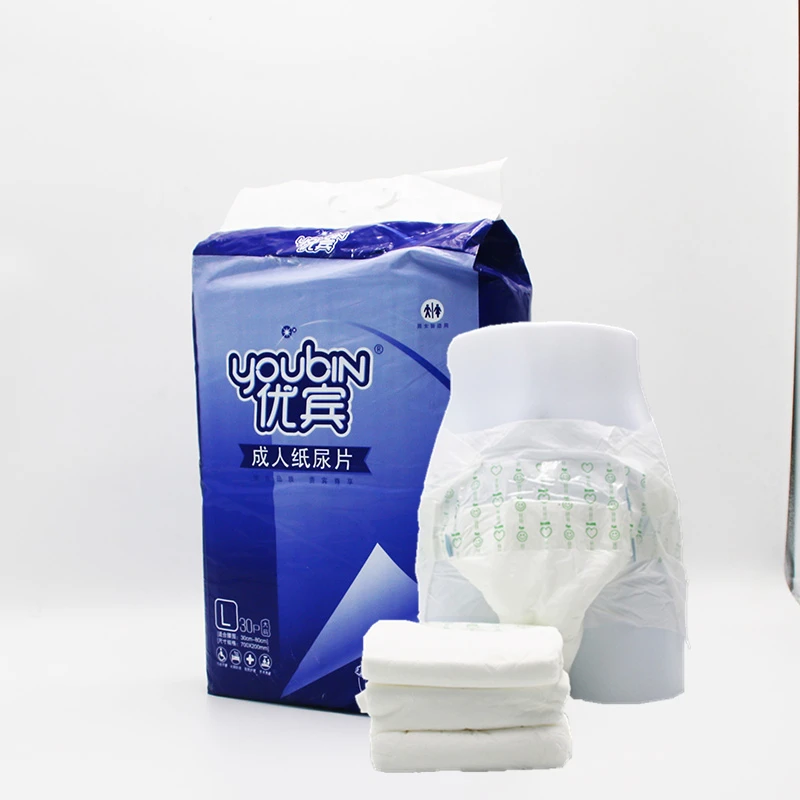 
Factory supply discount price OEM adult baby diaper nappy in China Diapers/Nappies underpads Hight quality bed sheet 