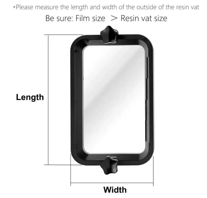 LANKEDA High Release super PFA film High Flexibility Super Durable SPFA film for LCD 3D Printers