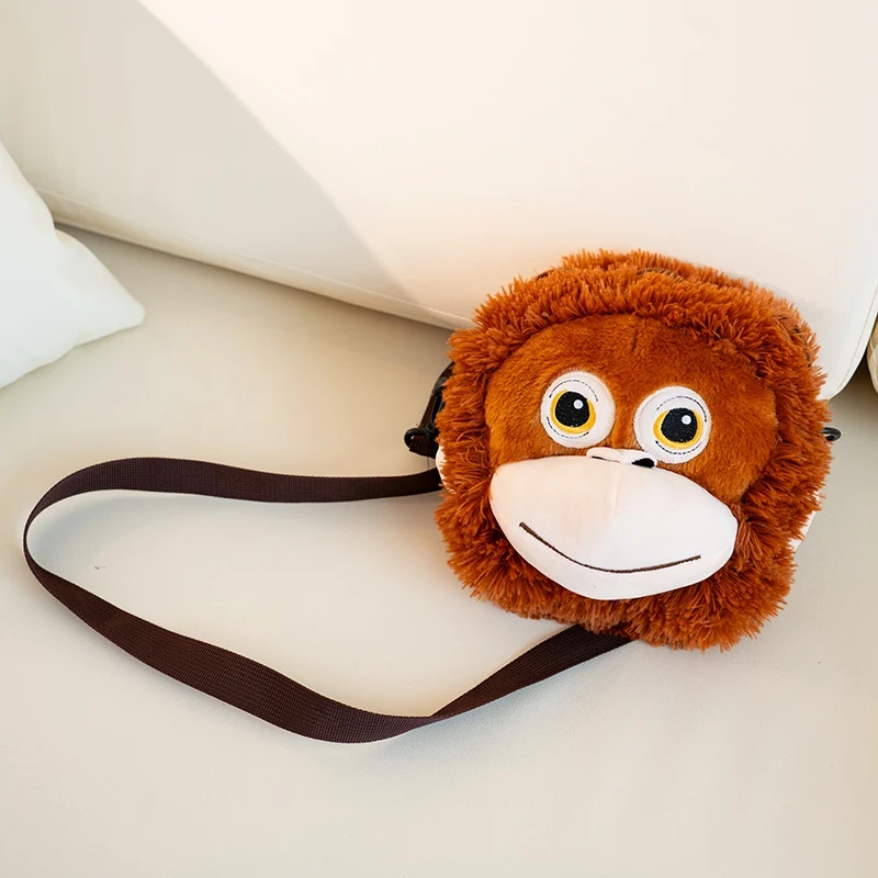 Hot selling gorilla Plush Toy Monkey Hand Bags Long Arm Monkey Animal Fill Doll Monkey backpack