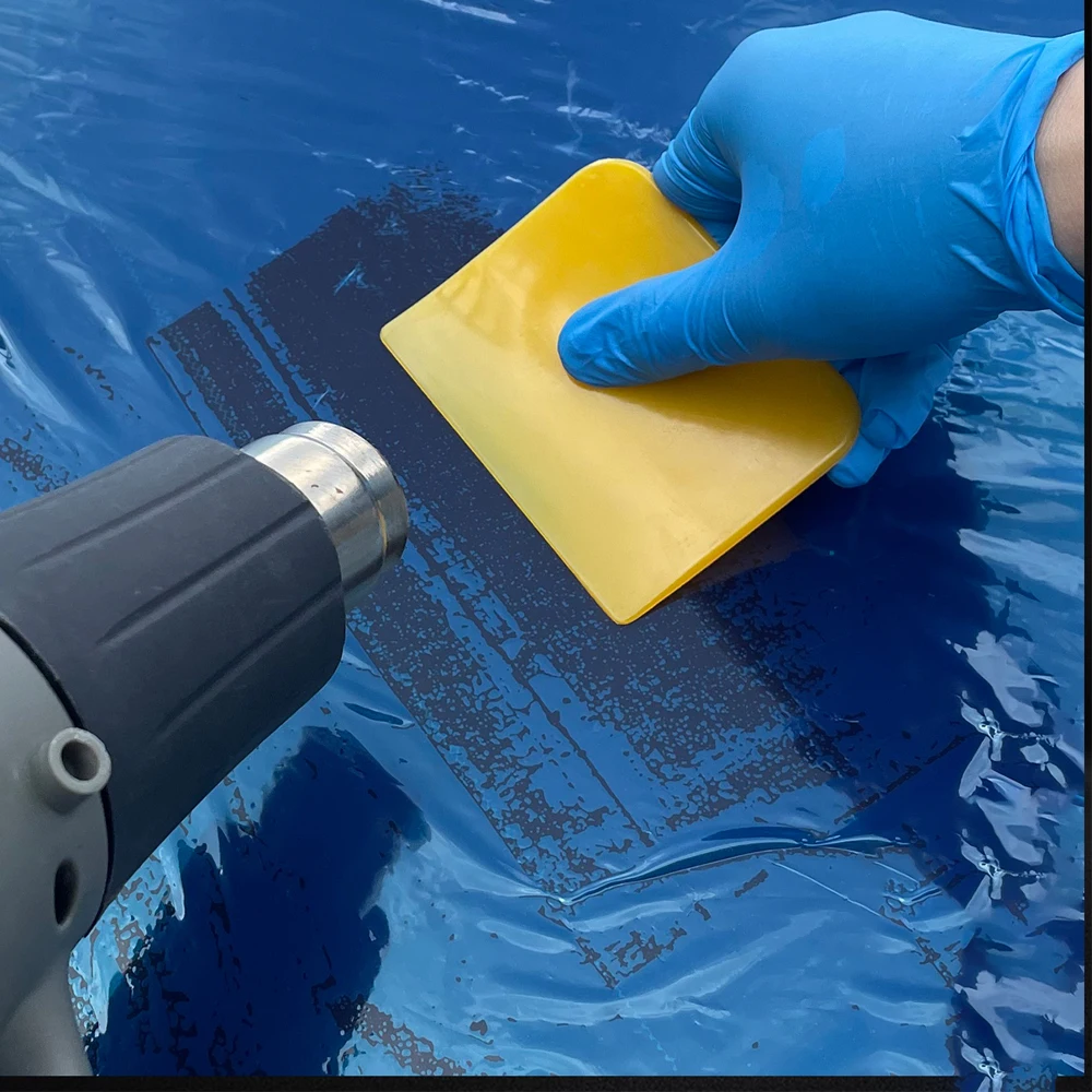 Car Body Filler Spreader 3pc Set Flexible Plastic Body Filler Applicator Set for Fillers, Putties, and Paint