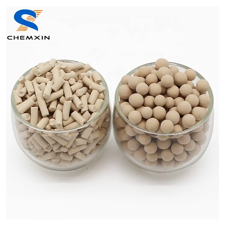 CHEMXIN synthetic zeolite molecular sieve desiccant 4a 3-5mm for solvent dehydration in lithium battery industry