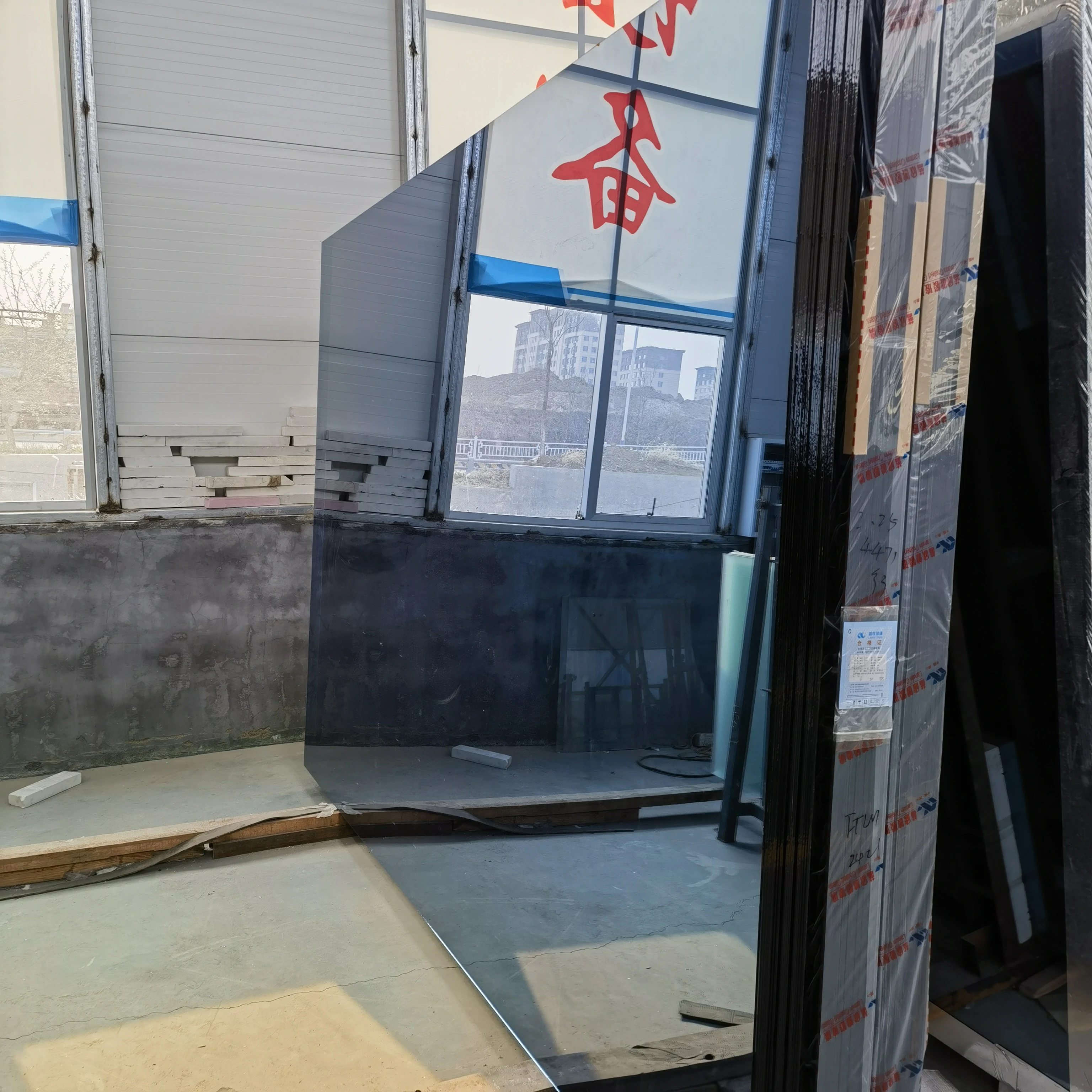 Low E Triple Silver Straight Curved Panel Low e glass Glass Bendable Low Emissivity