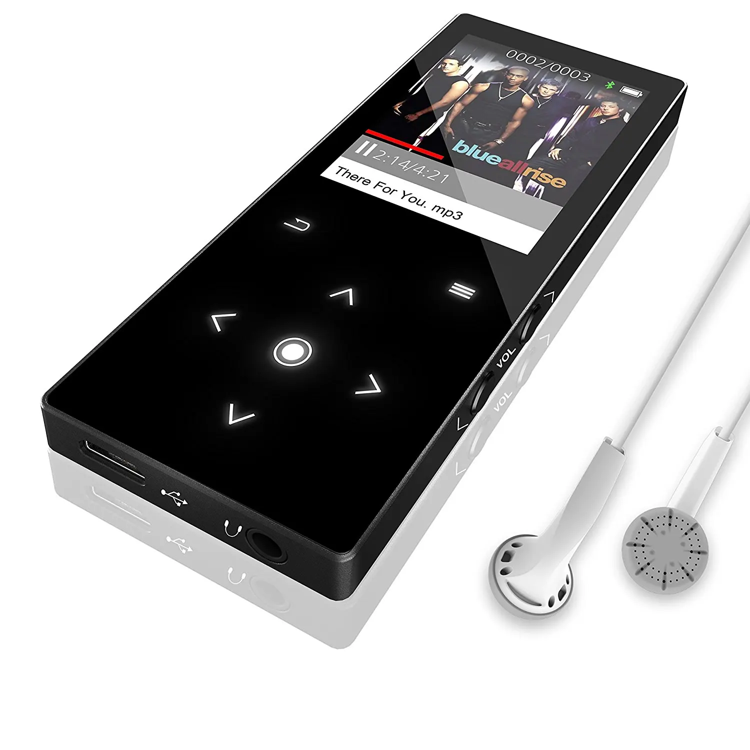 BENJIE mp4 player video download in mp4 with touch screen