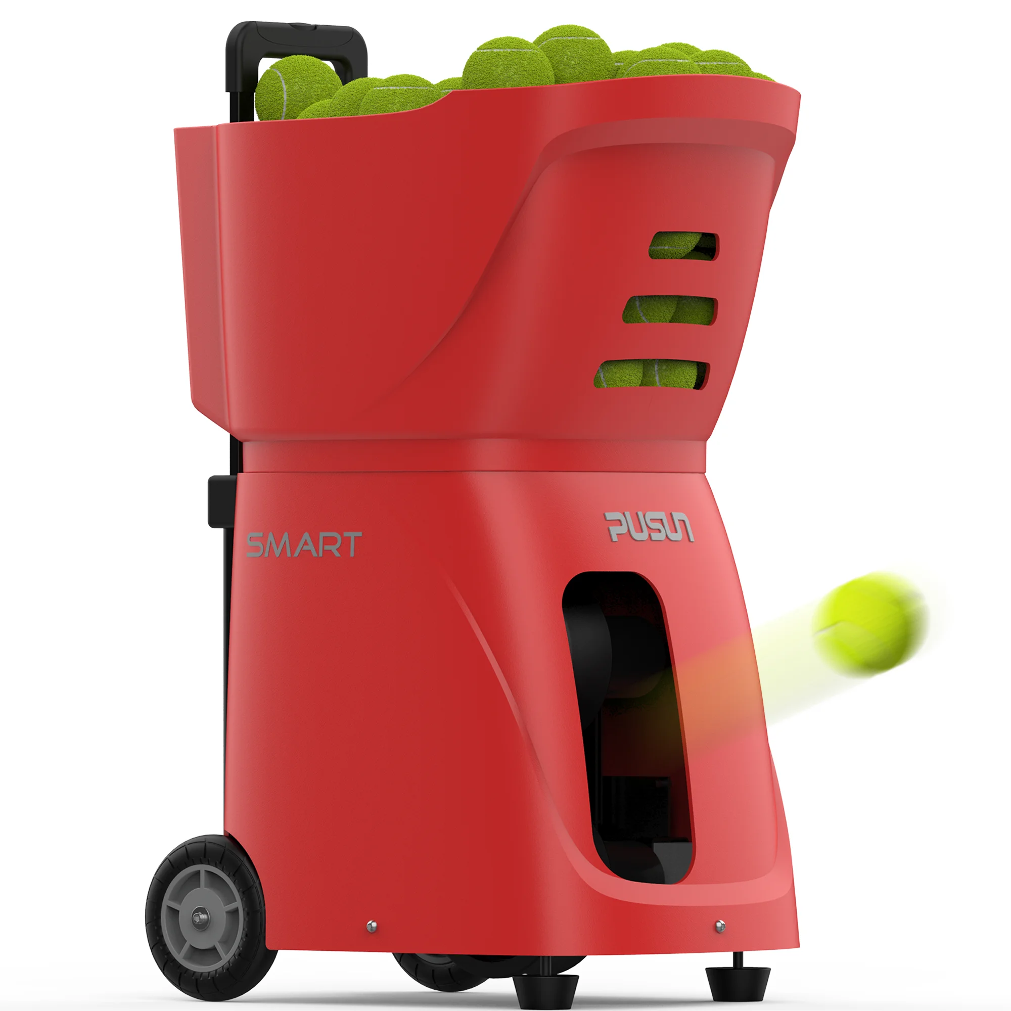 Fashion 100pcs different depth ball functions can be set good quality metals and abs service padel Machine for outdoors Tennis
