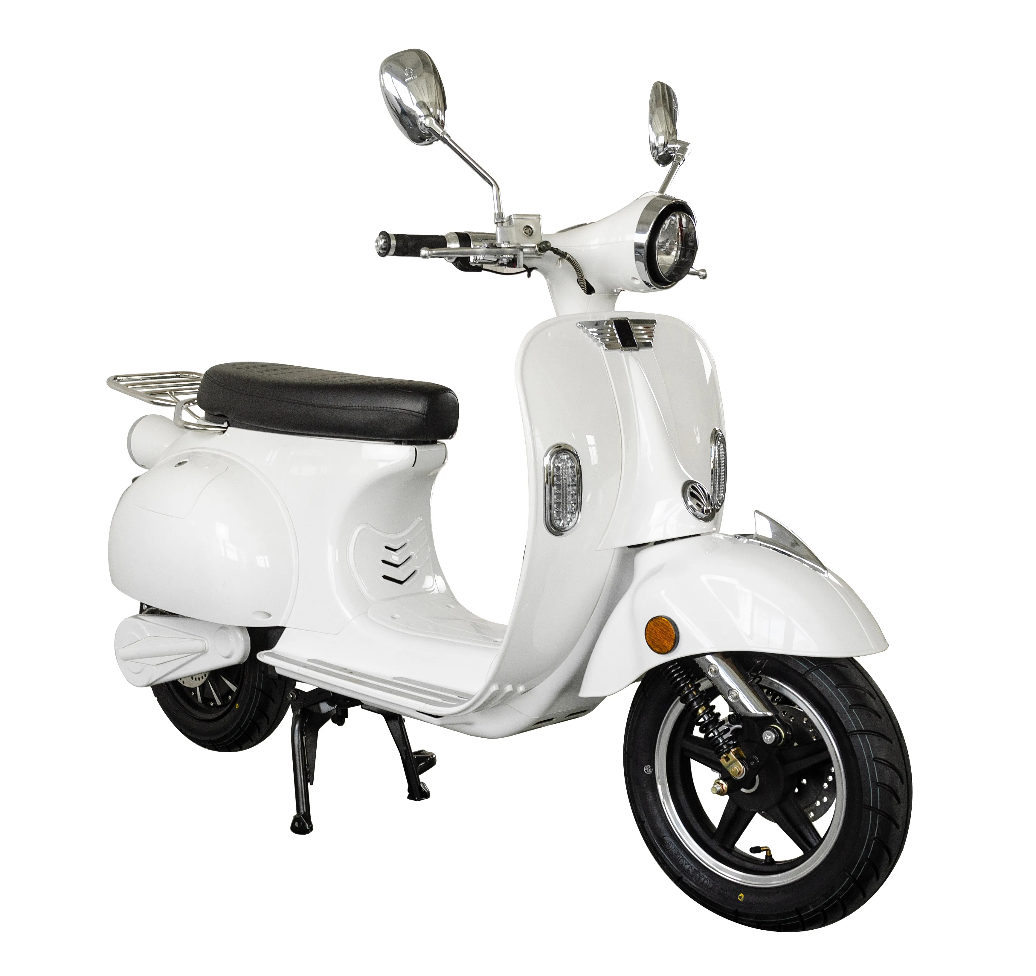 EU Warehouse Gaea EV4000 Retro Style E Moped 100cc 4000W Electric Motorcycle Scooter