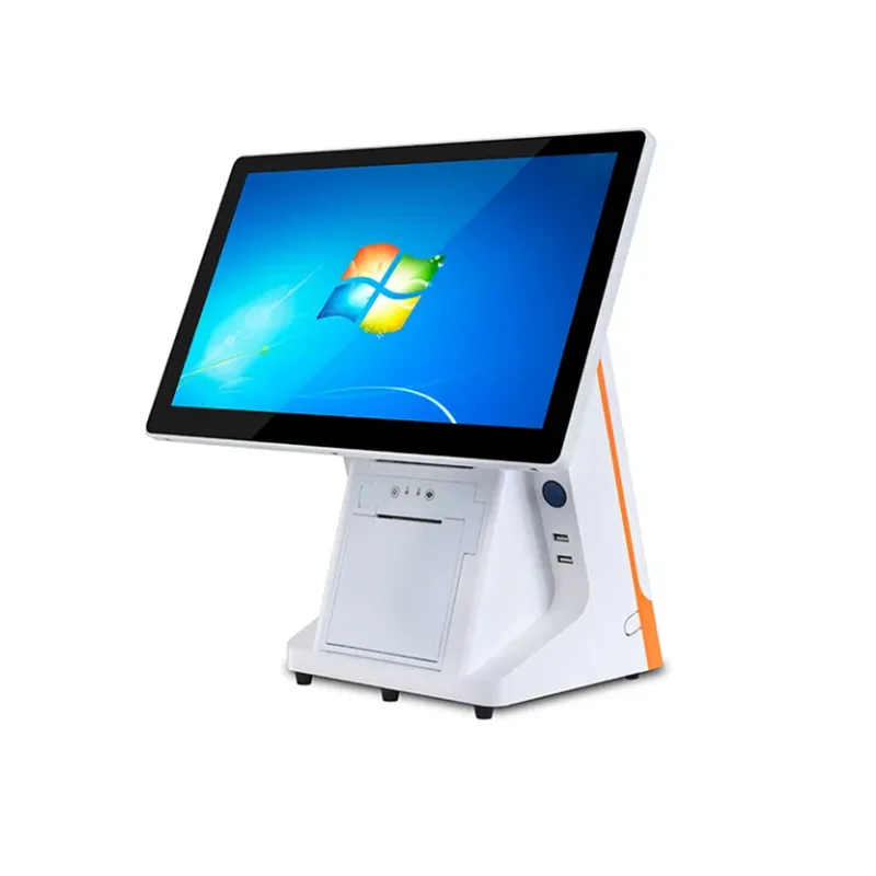 Aonpos Windows Android Pos устройство сенсорный экран биллинг машина все в одном Компьютер с принтером
