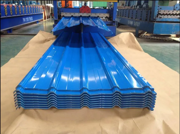 Color corrugated steel sheet roof panel galvanized steel sheet for pre engineer steel building