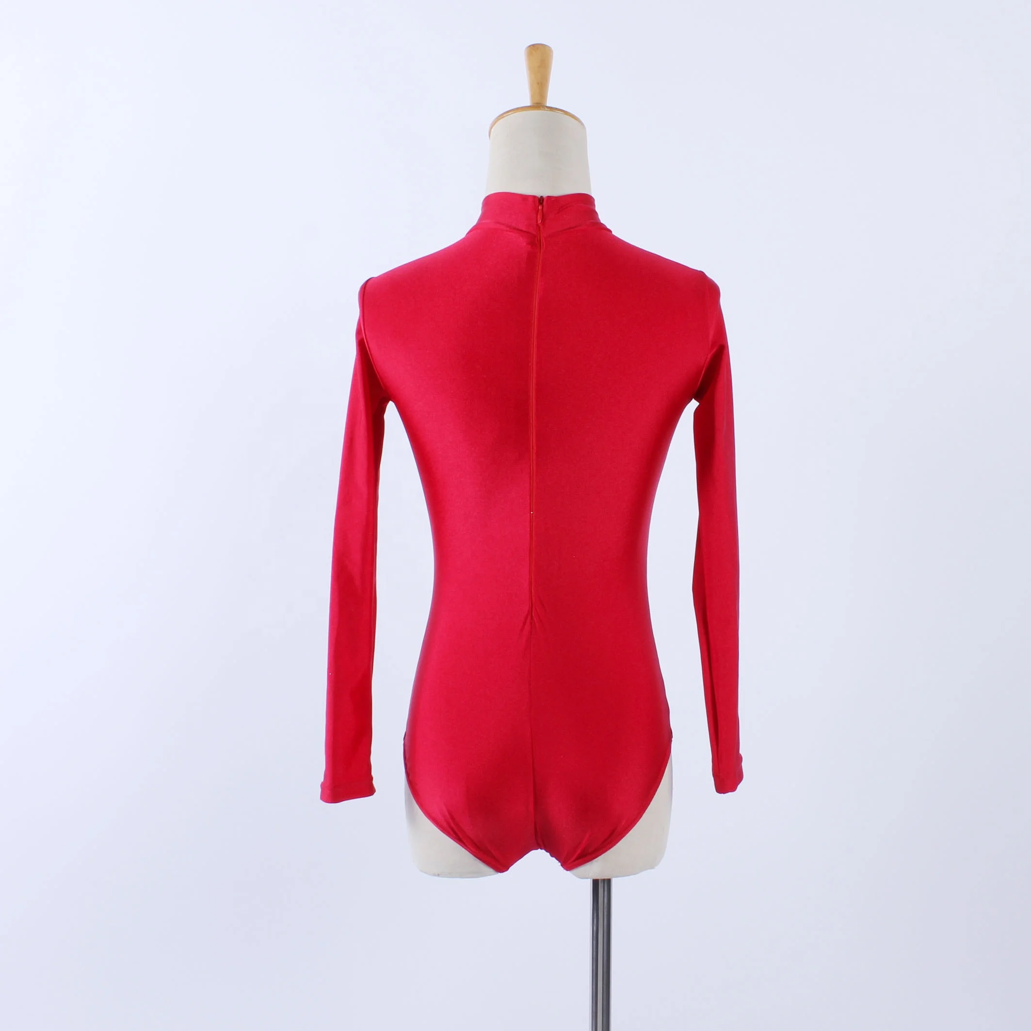 Women stretch spandex long sleeve leotard Exercise practise unitard dance wear Yoga Artistic Gymnastics practicing dance costume