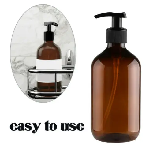 500ml Plastic Lotion Dispensers Empty plastic Bottles shampoo bottle body pump bottle for shampoo