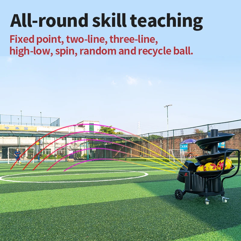 Most updated soccer ball shooting machine football throwing machine F2101