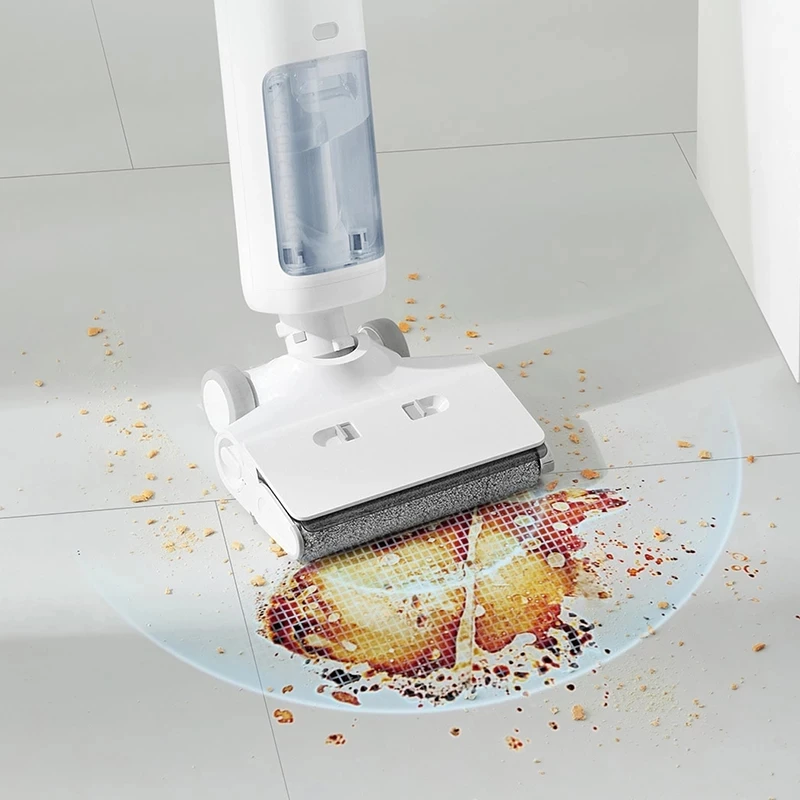 Xiaomi Mijia Wireless Wet And Dry Vacuum Cleaner B302CN Handheld Scrubber Washing Mopping Self Cleaning Smart Floor Washer