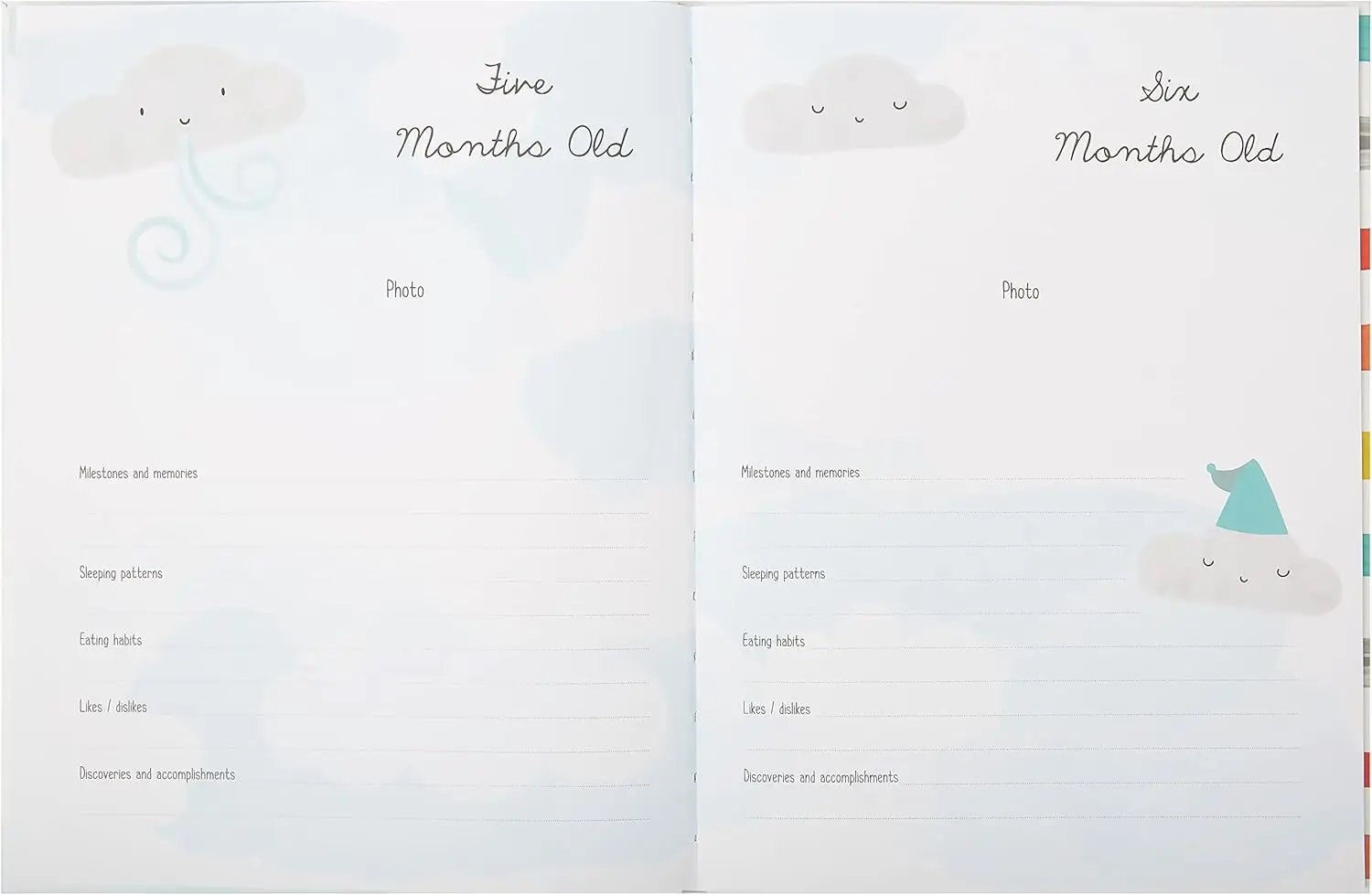 Custom Wholesale Children Books High Quality Memory Book For Baby Colorful Printing Hard Cover Baby Board Book