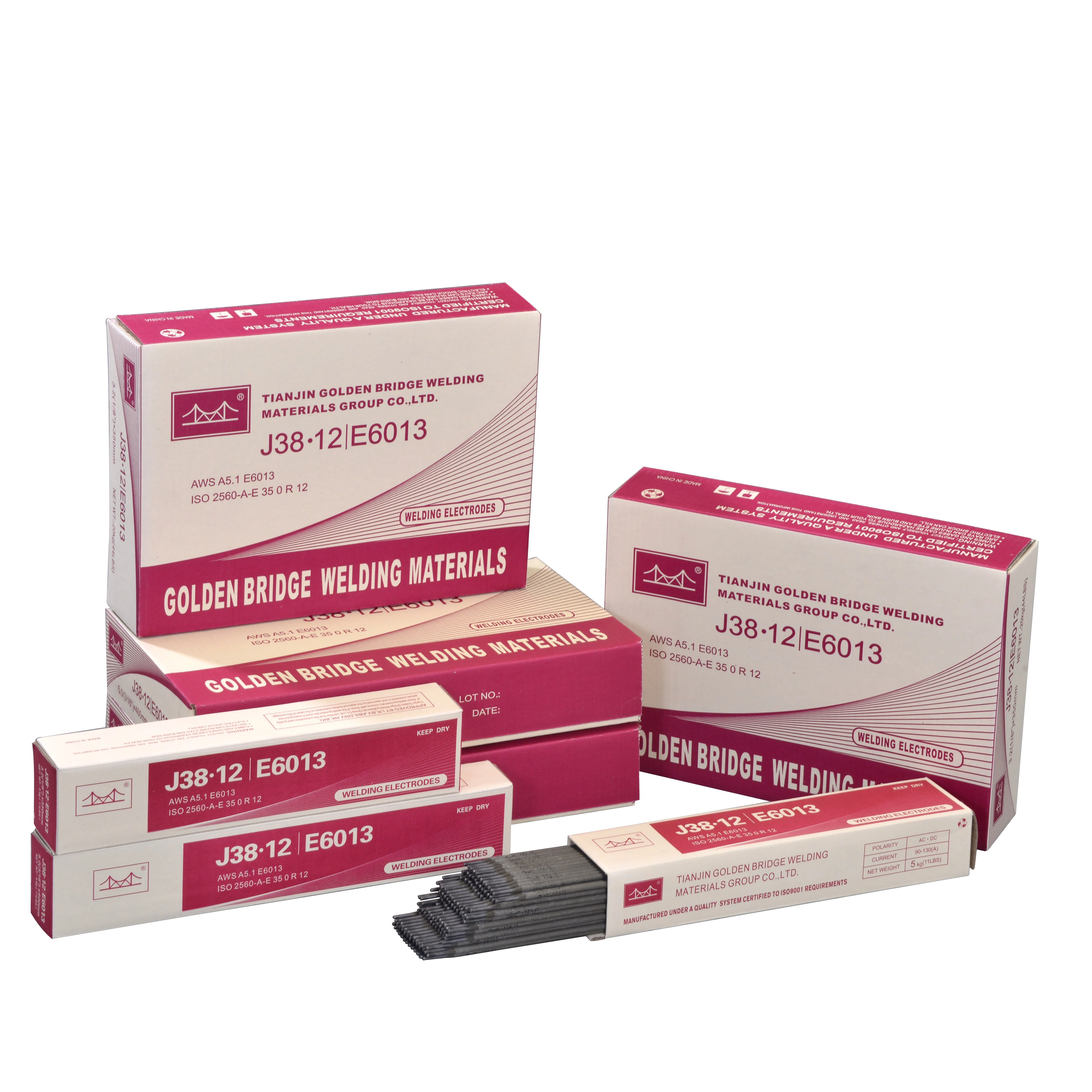 e6013 3.2mm golden bridge welding rods electrodes making machine welding electrode rod price