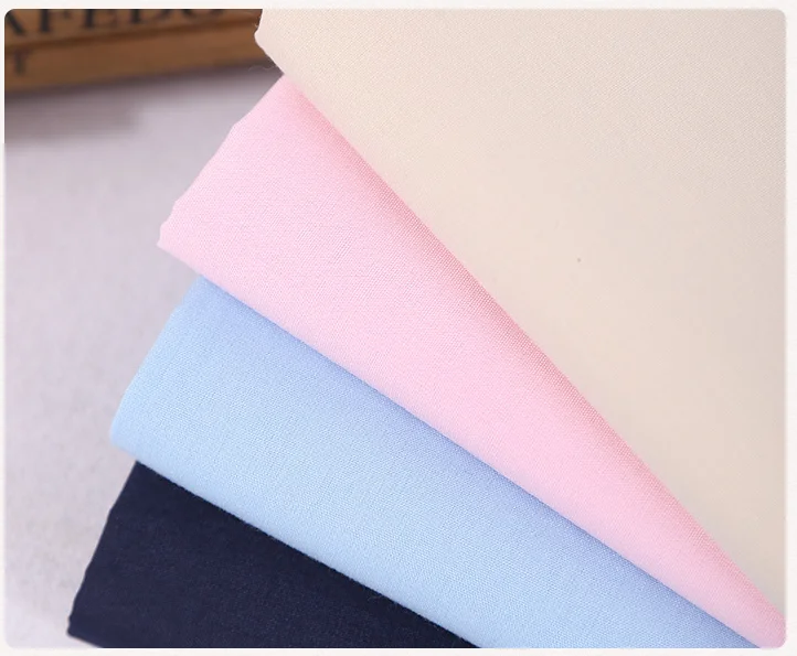 Wholesale Woven Dyed Poly Cotton T/C Poplin fabric