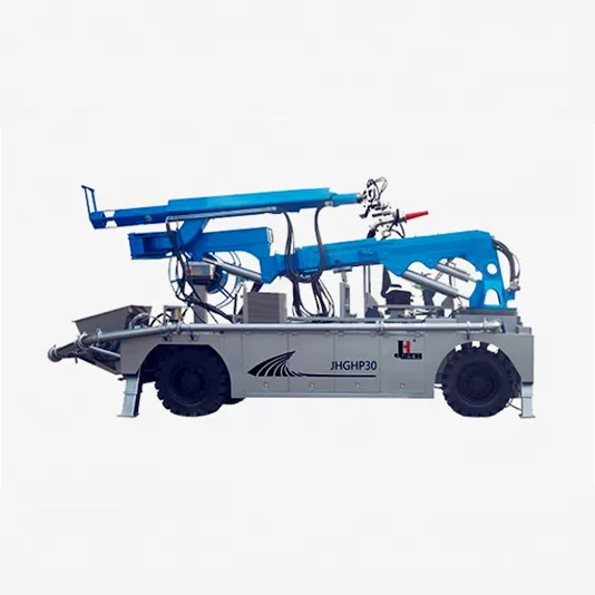 JHGHP30  truck-mounted wet shotcrete machine with engineering chassis  price