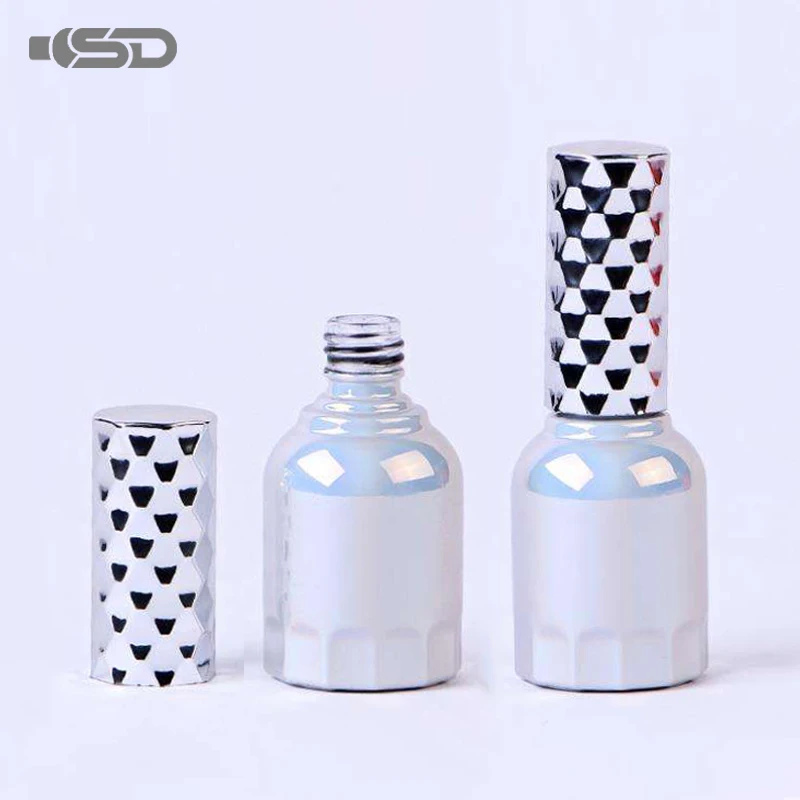 Supplier 15ml 20ml 30ml 15ml Square Nail Polish Bottles Big Nail Polish Bottles With Caps