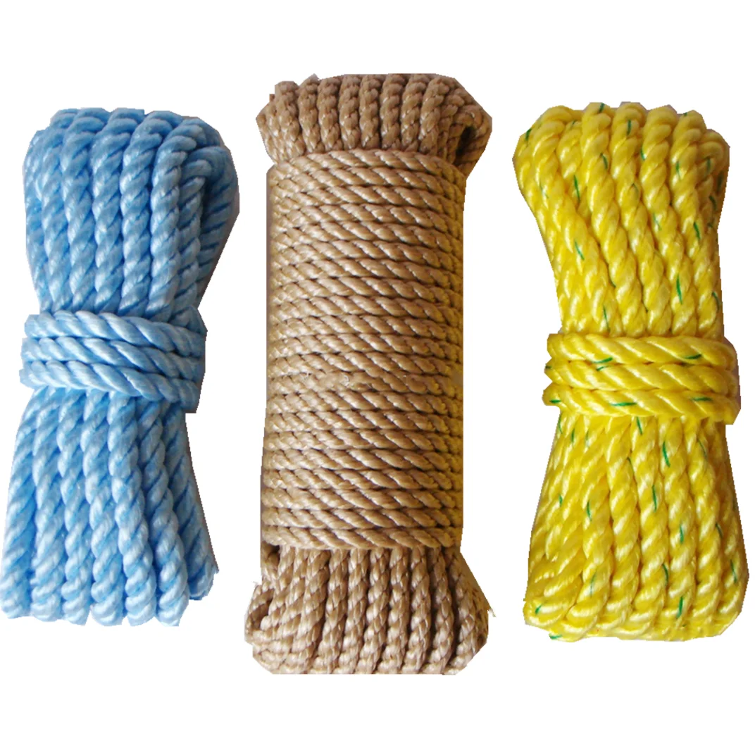 Китайский завод поставляет высокопрочный полиэтиленовый канат для упаковки пресс-подборщиков 3 или 4 нити под заказ