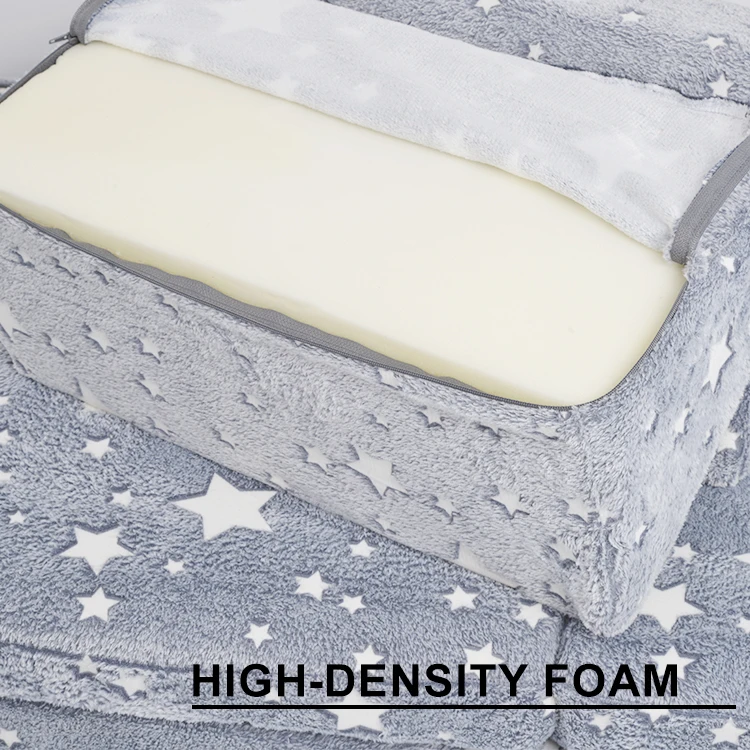 6-Piece Fold Out Kids Couch Sofa Modular Toddler Couch for Bedroom Playroom living room school