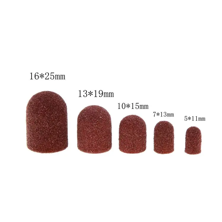 Fashionable 2.35mm Sanding Cap Nail Dril Bit Set for Nail Art Manicure and Pedicure