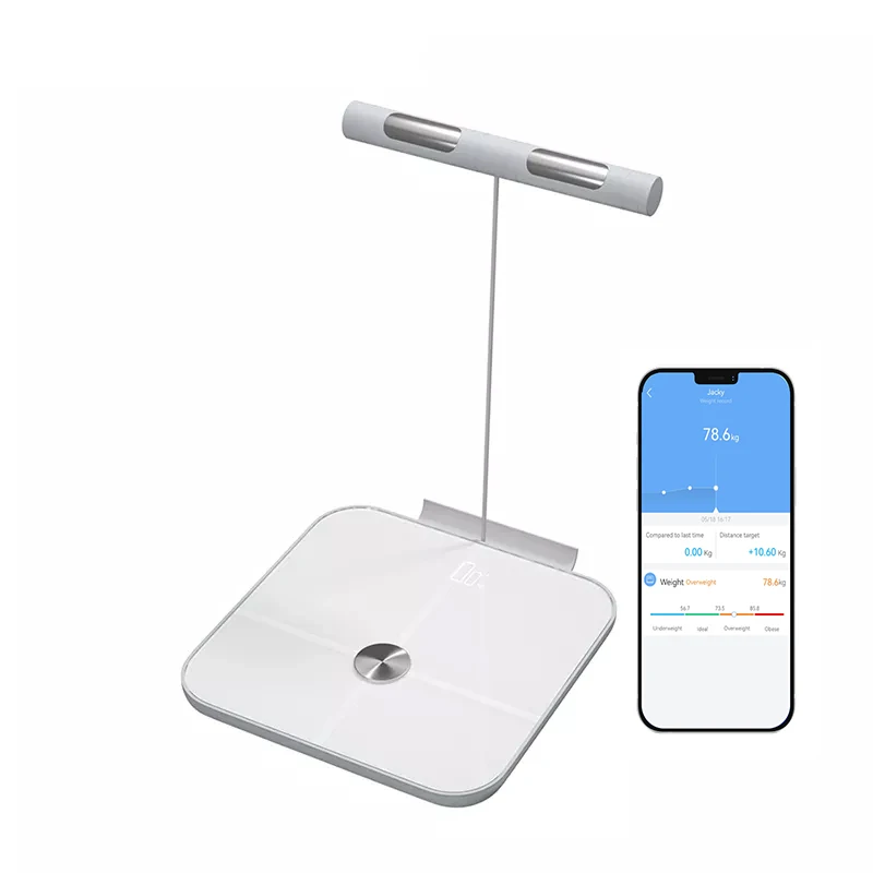8 Electrodes scale OEM Smart 180kg Bluetooth Body Fat scale Analyzer Digital Electronic Bathroom Bluetooth Scale