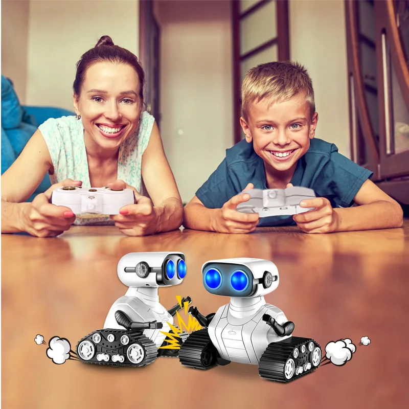 Hot Selling Remote Control 2.4ghz Small Robot Infrared Transformable Intelligent Robots Educational Function Toys For Children