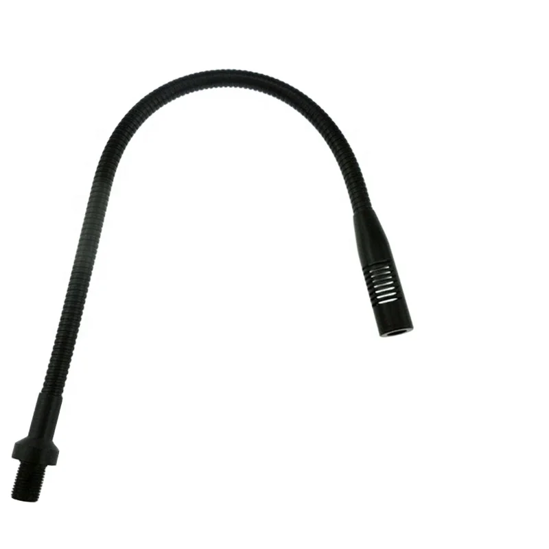Flexible microphone gooseneck tube