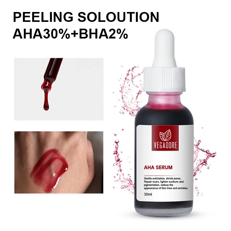 
AHA 30% and BHA 2% Peeling Solution Exfoliating Anti Acne Face Serum 