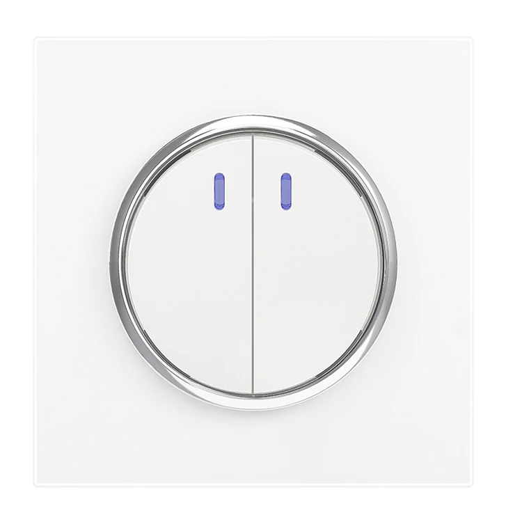 
Songri Eu Standard New Design 250V 10A Electric Switch And Socket ,3 Gang 1 Way Switch In Wall Switches For Home 