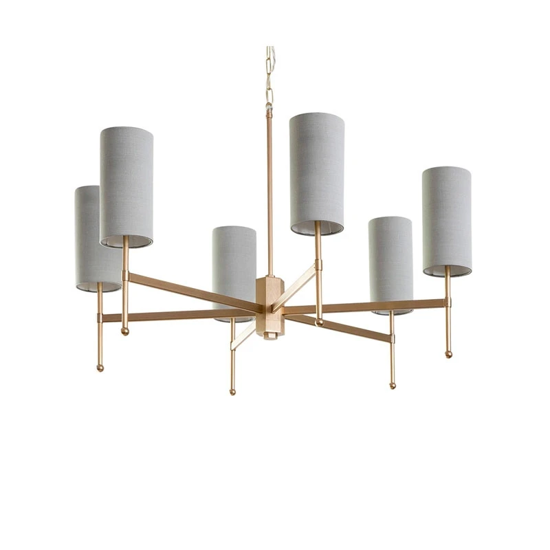 american designer nordic simple indoor copper 6 8 10 heads art luxury living room modern chandeliers