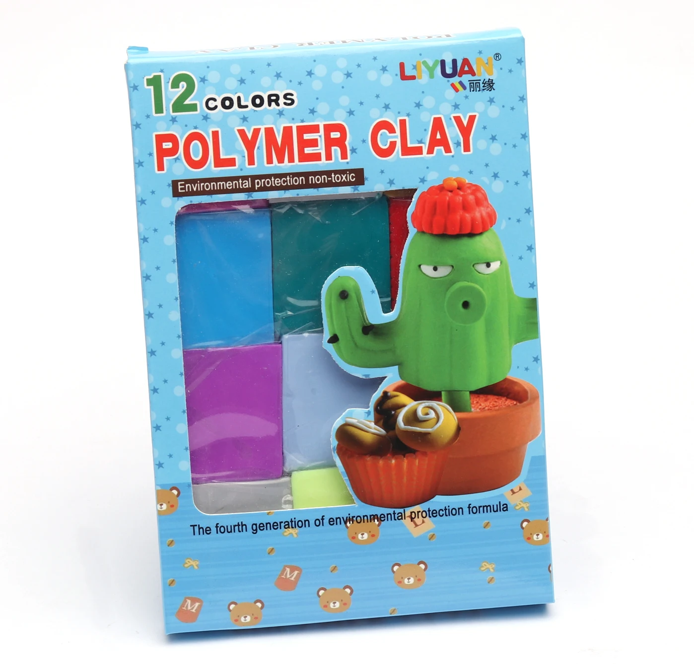 New Paper Box 12 Colors 20g Kids Educational Toys Polymer Clay