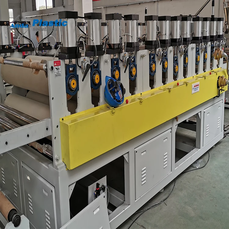 Automatic WPC Foam Board Sheet Production Line Plastic Machine