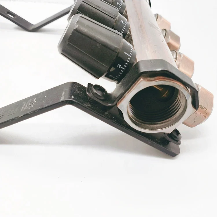 Zhejiang Kaibeili Hot forged Hpb57-3 Brass system water Floor Heating manifold