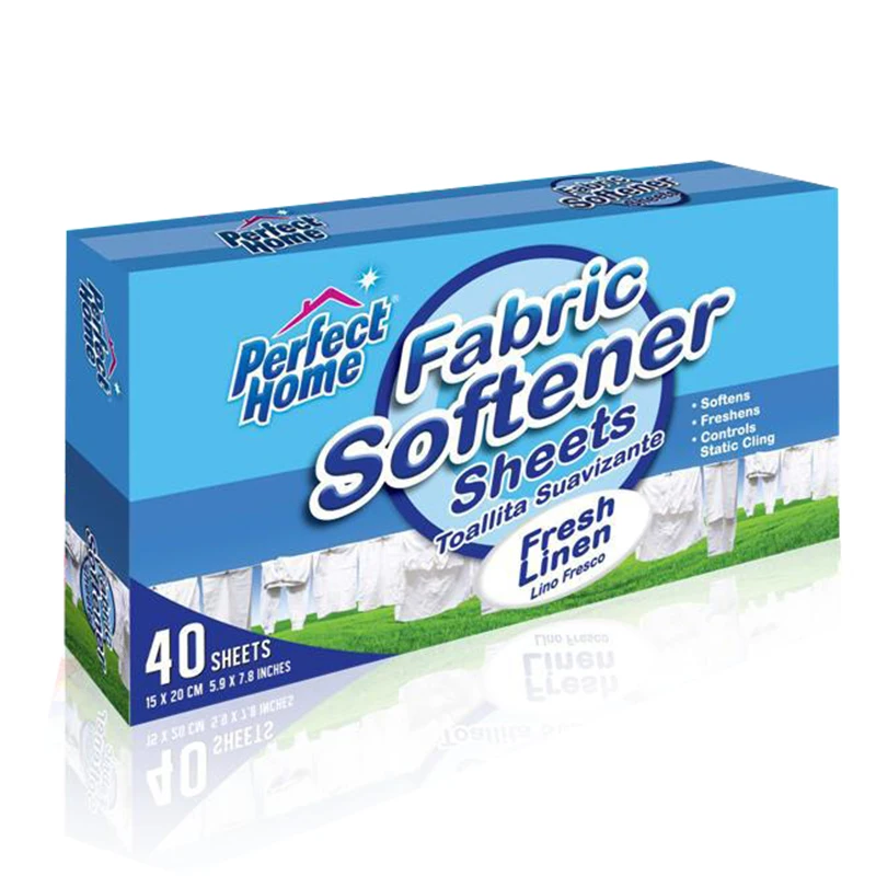OEM factory price laundry shop products smell washing sheets fabric softener sheet