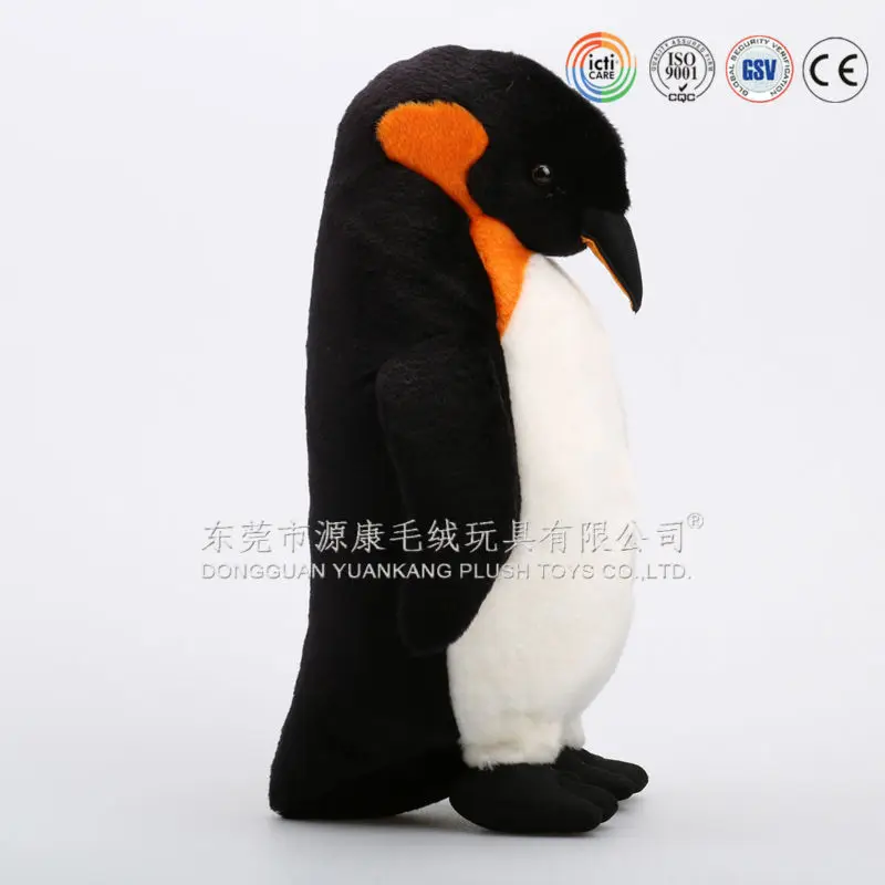 High quality soft animal toys stuffed singing plush penguin with sound chip