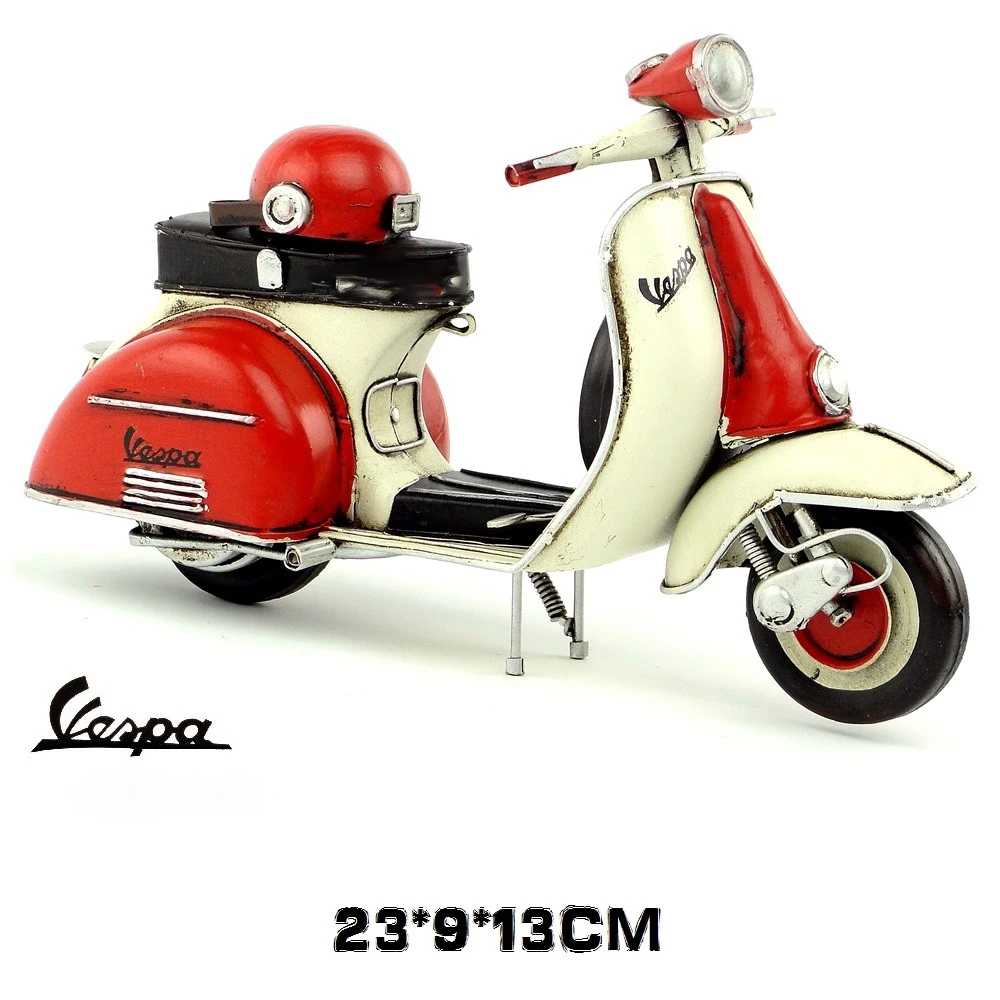 2021 Высокое качество Горячая Распродажа железные антикварные ремесла Vespa педаль мотоциклетная модель домашние Аксессуары Украшение